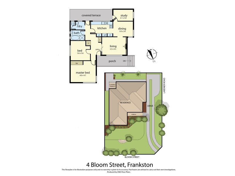 4 Bloom Street, Frankston VIC 3199 Floorplan