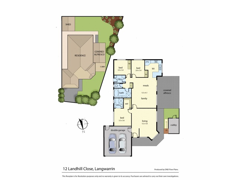 12 Landhill Close, Langwarrin VIC 3910 Floorplan