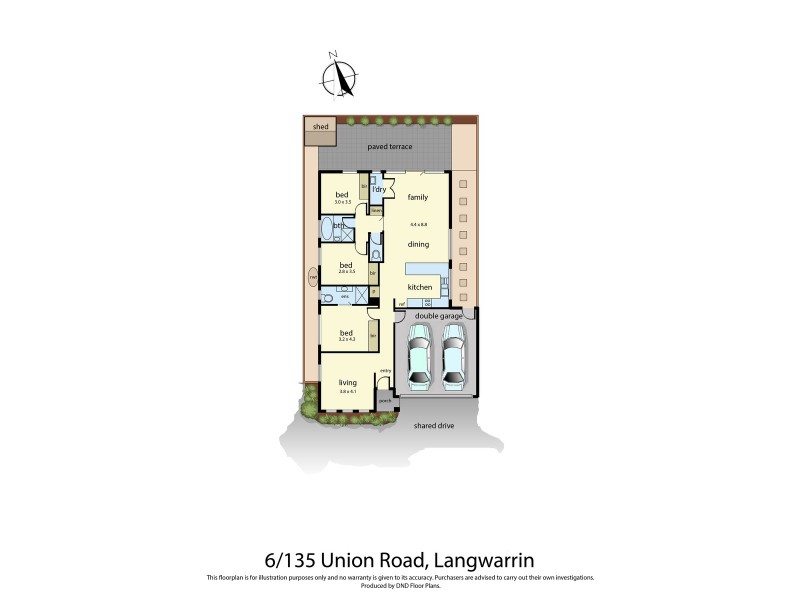 6/135 Union Road, Langwarrin VIC 3910 Floorplan