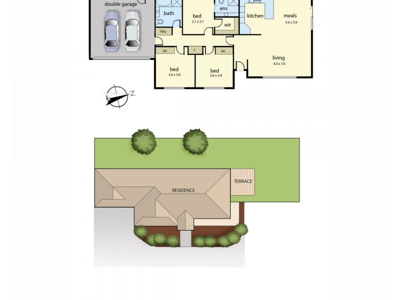 2/18 Grandview Grove, Baxter VIC 3911 Floorplan