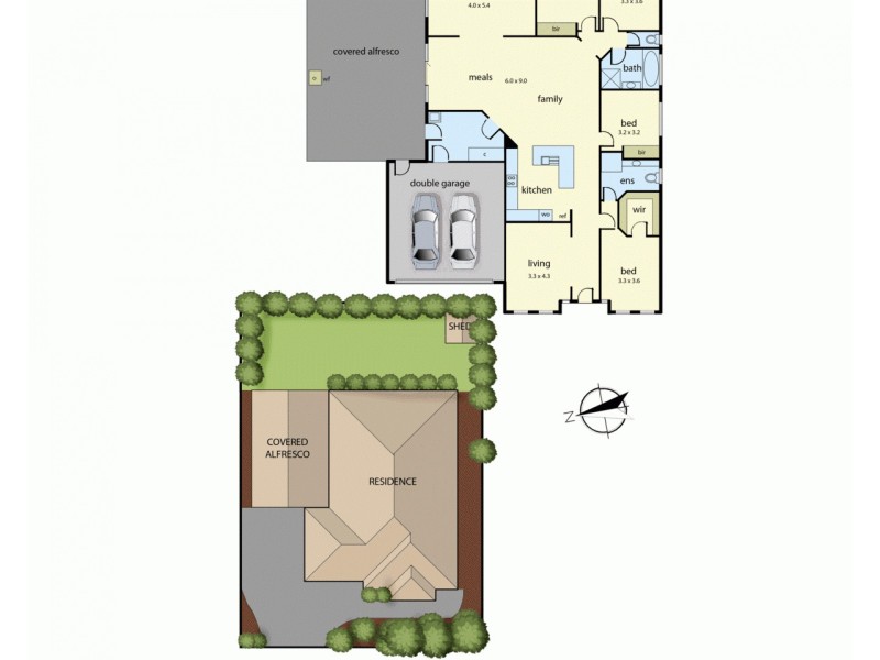 74 Ferndown Drive, Cranbourne VIC 3977 Floorplan