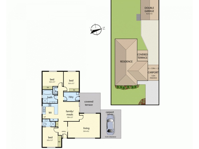 11 Cicada Court, Carrum Downs VIC 3201 Floorplan