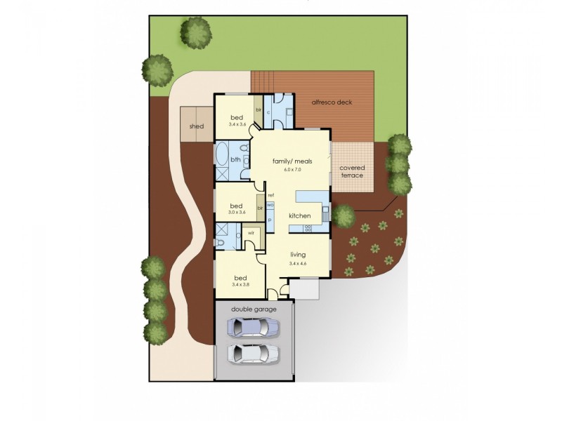 3/18 Grandview Grove, Baxter VIC 3911 Floorplan