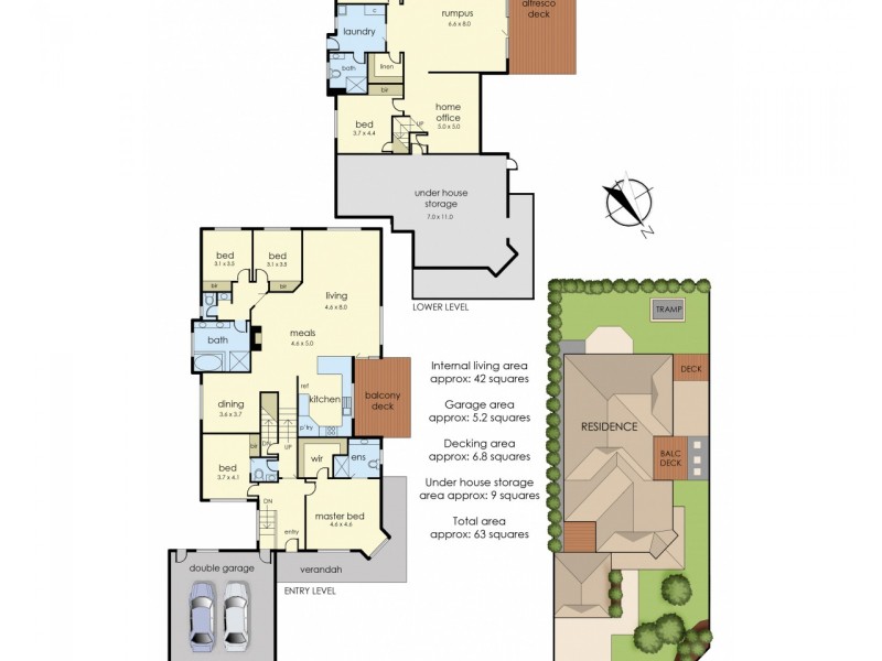 34 Monique Drive, Langwarrin VIC 3910 Floorplan