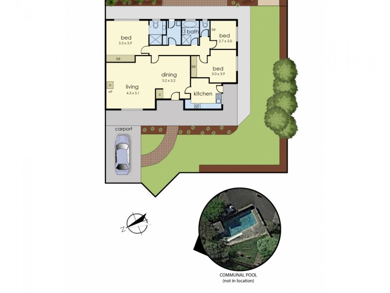 9/12-14 Hill Street, Frankston VIC 3199 Floorplan
