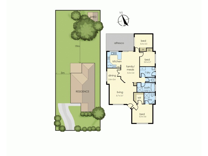 30 Laurel Crescent, Carrum Downs VIC 3201 Floorplan