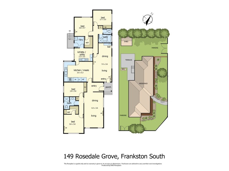 149 Rosedale Grove, Frankston South VIC 3199 Floorplan
