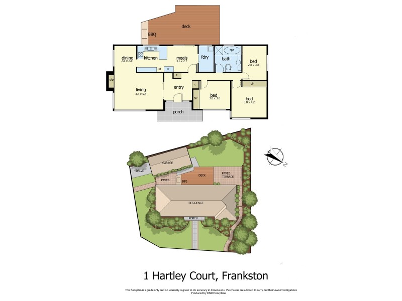 1 Hartley Court, Frankston VIC 3199 Floorplan
