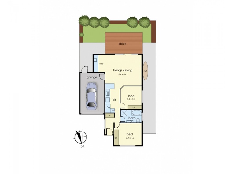 4/98 Ahern Road, Pakenham VIC 3810 Floorplan