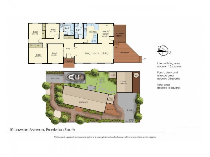 10 Lawson Avenue, Frankston South VIC 3199 Floorplan
