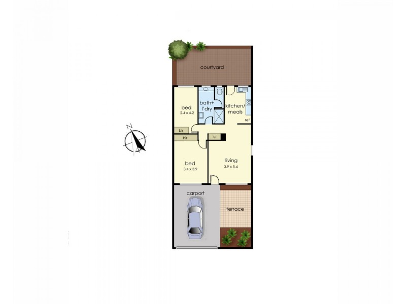 5/25-29 Wave Street, Frankston VIC 3199 Floorplan