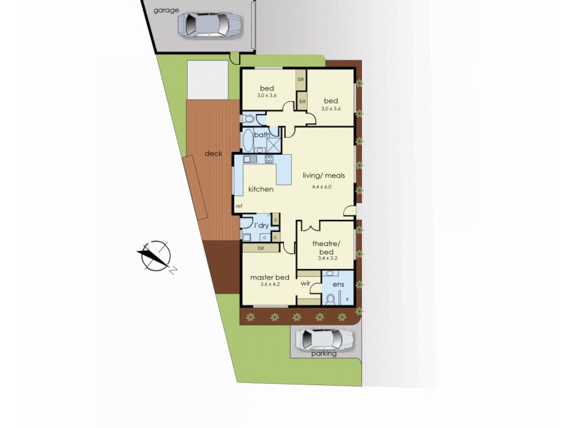 17 Fantail Court, Carrum Downs VIC 3201 Floorplan