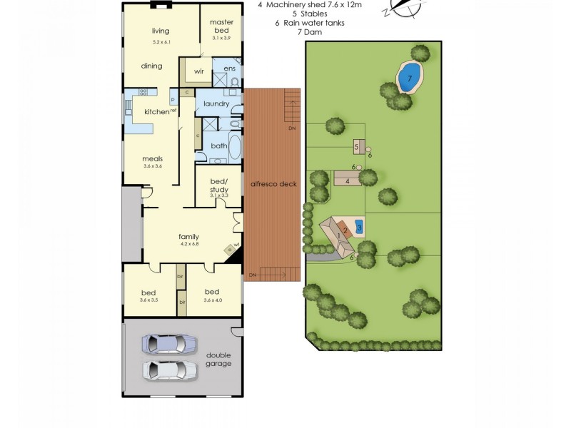 2 Woodlands Road, Cranbourne South VIC 3977 Floorplan