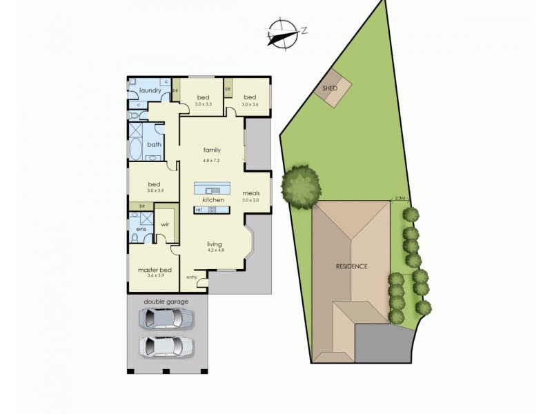 18 Manorwoods Drive, Frankston VIC 3199 Floorplan