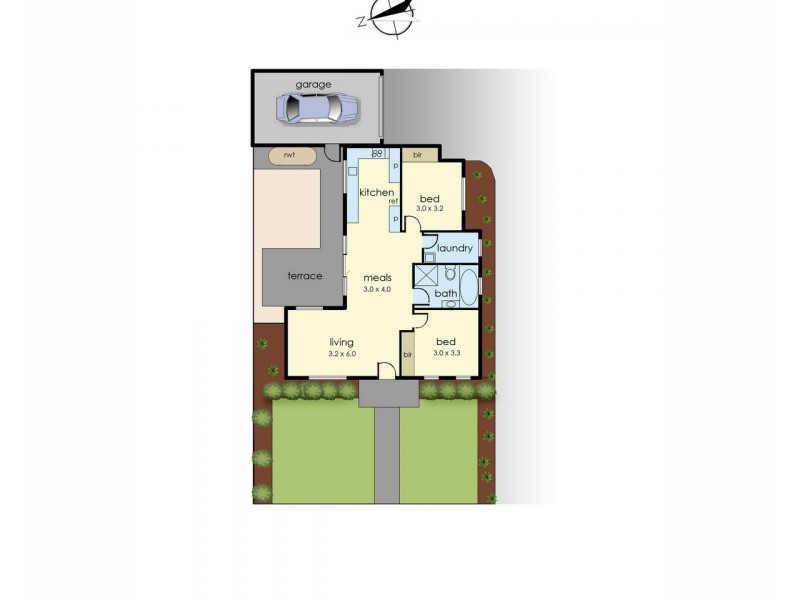 1/2 Russell Street, Cranbourne VIC 3977 Floorplan