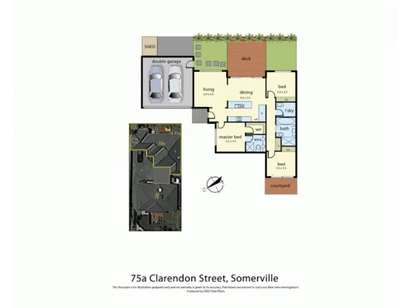 75A Clarendon Drive, Somerville VIC 3912 Floorplan
