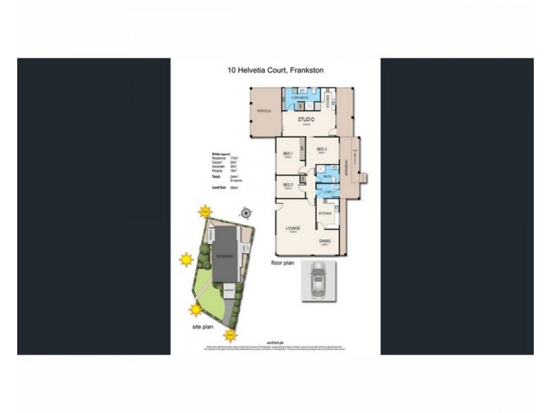 10 Helvetia Court, Frankston VIC 3199 Floorplan