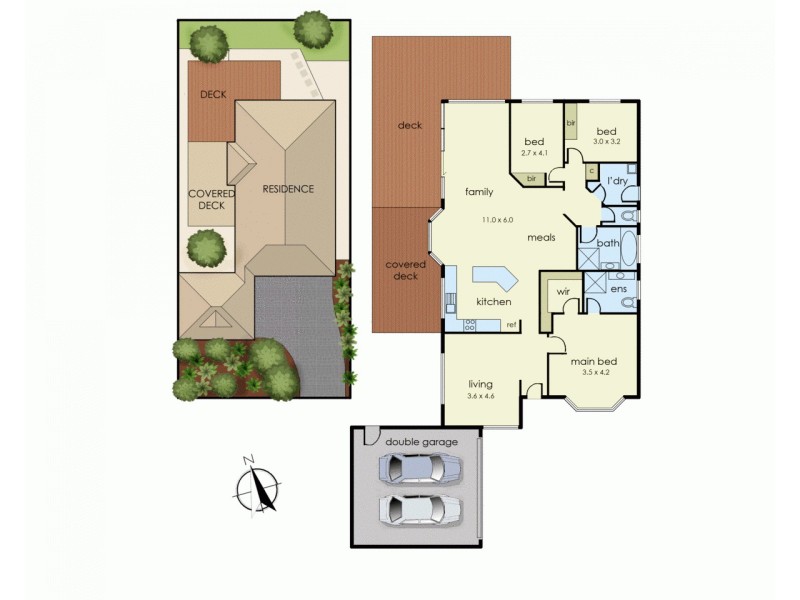 3 Huntly Court, Langwarrin VIC 3910 Floorplan