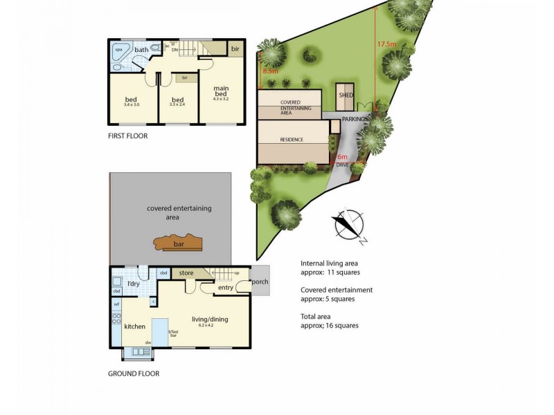14 Hickory Crescent, Frankston North VIC 3200 Floorplan