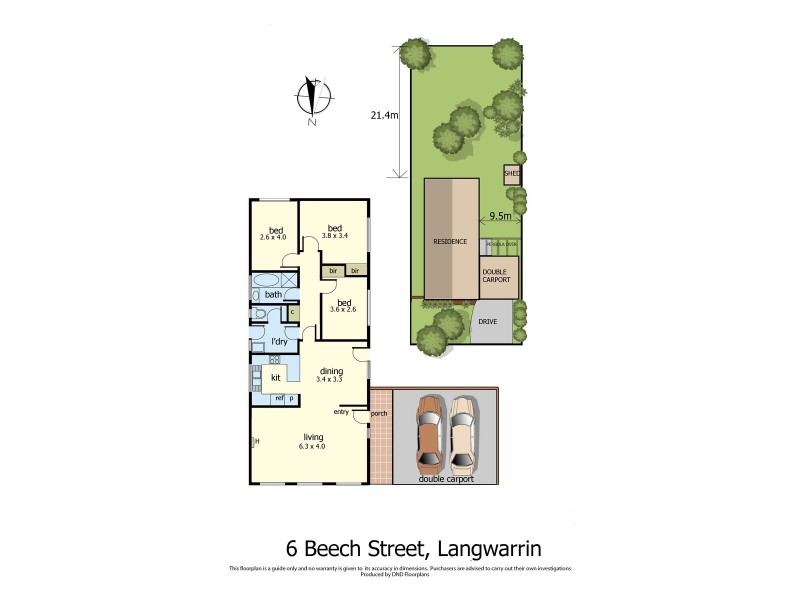 6 Beech Street, Langwarrin VIC 3910 Floorplan