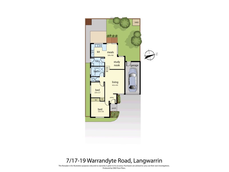 7/17 – 19 Warrandyte Road, Langwarrin VIC 3910 Floorplan