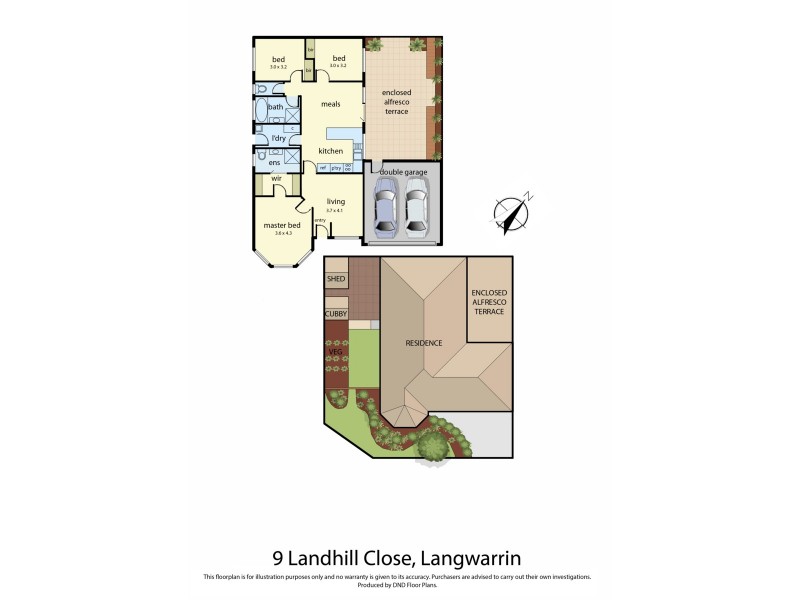 9 Landhill Close, Langwarrin VIC 3910 Floorplan