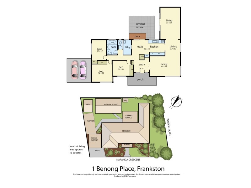 1 Benong Place, Frankston VIC 3199 Floorplan