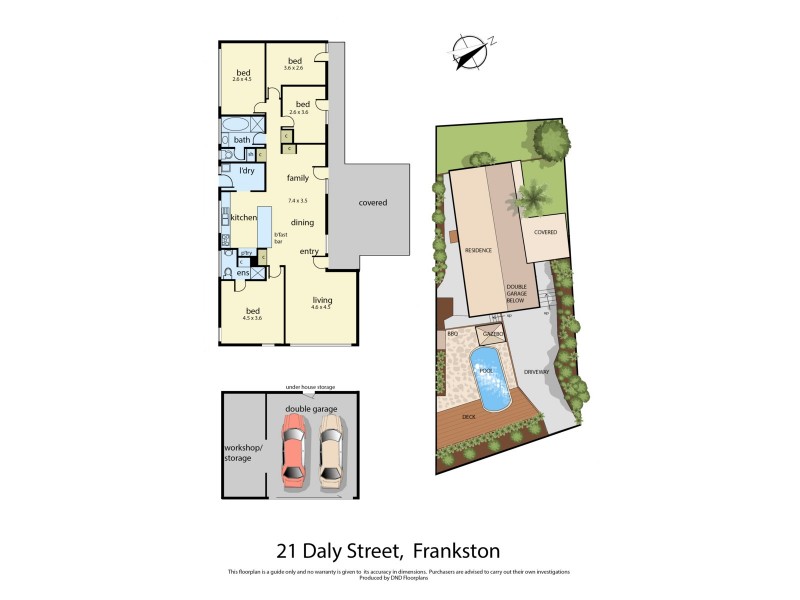21 Daly Street, Frankston VIC 3199 Floorplan