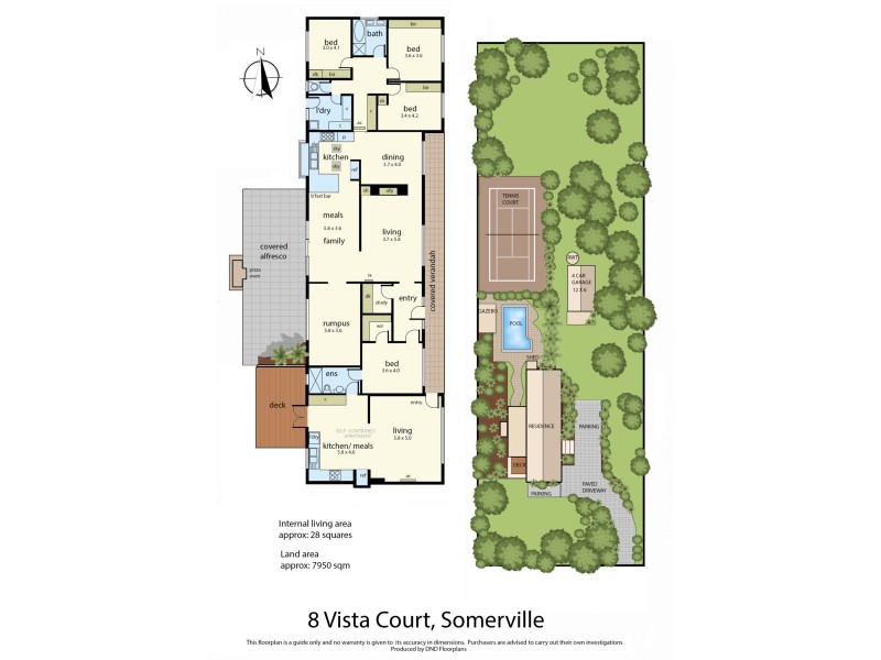 8 Vista Court, Somerville VIC 3912 Floorplan