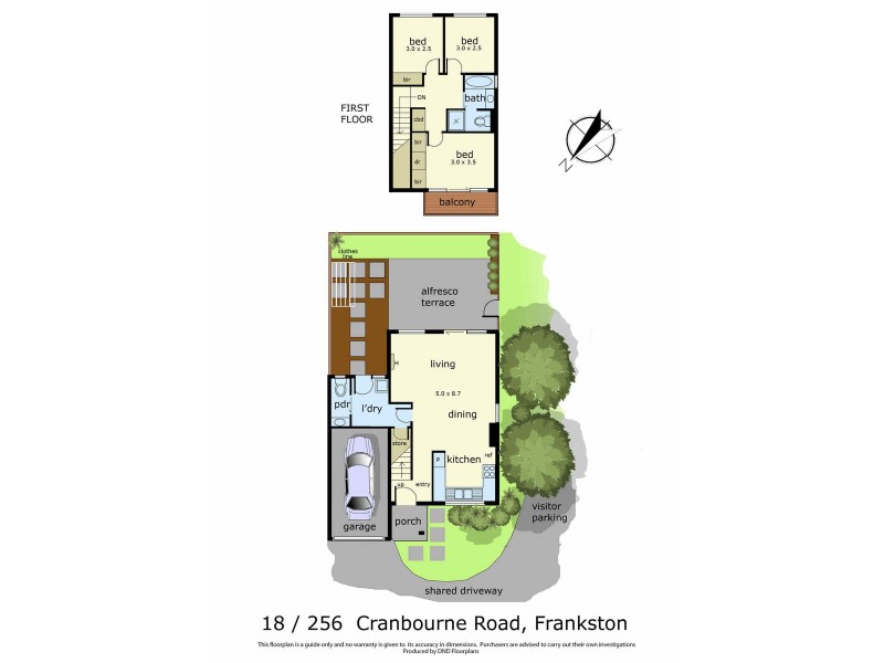 18/256 Cranbourne Road, Frankston VIC 3199 Floorplan