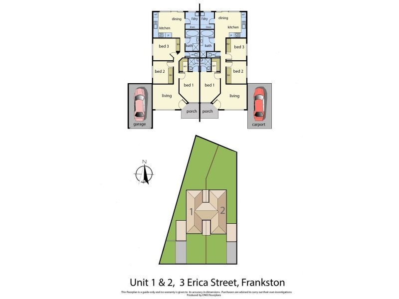 3 Erica Street, Frankston VIC 3199 Floorplan