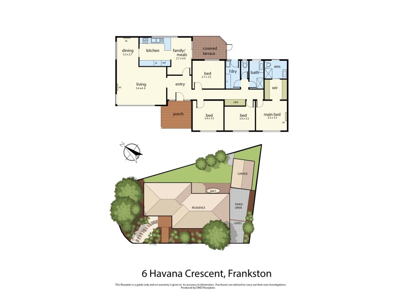 6 Havana Crescent, Frankston VIC 3199 Floorplan
