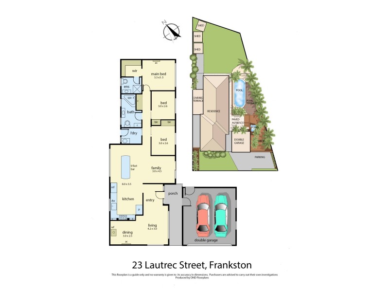 23 Lautrec Street, Frankston VIC 3199 Floorplan