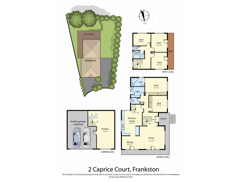 2 Caprice Court, Frankston VIC 3199 Floorplan