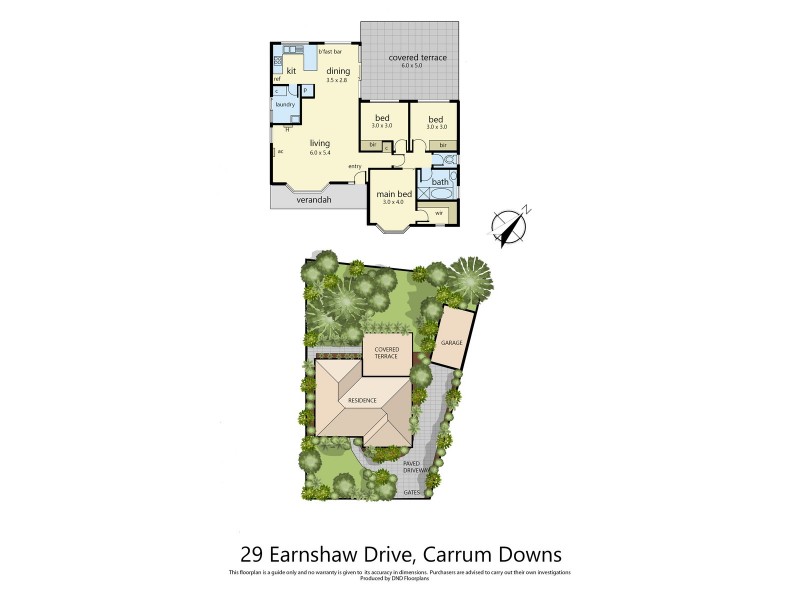 29 Earnshaw Drive, Carrum Downs VIC 3201 Floorplan