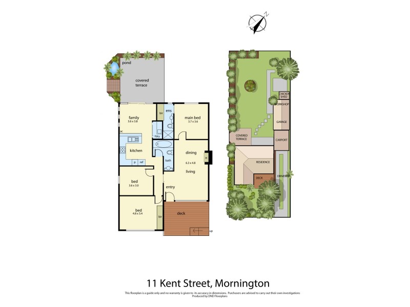 11 Kent Street, Mornington VIC 3931 Floorplan