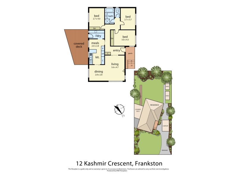 12 Kashmir Crescent, Frankston VIC 3199 Floorplan