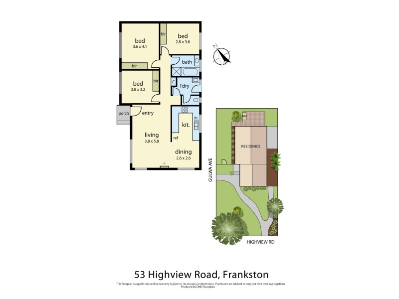 53 Highview Road, Frankston VIC 3199 Floorplan