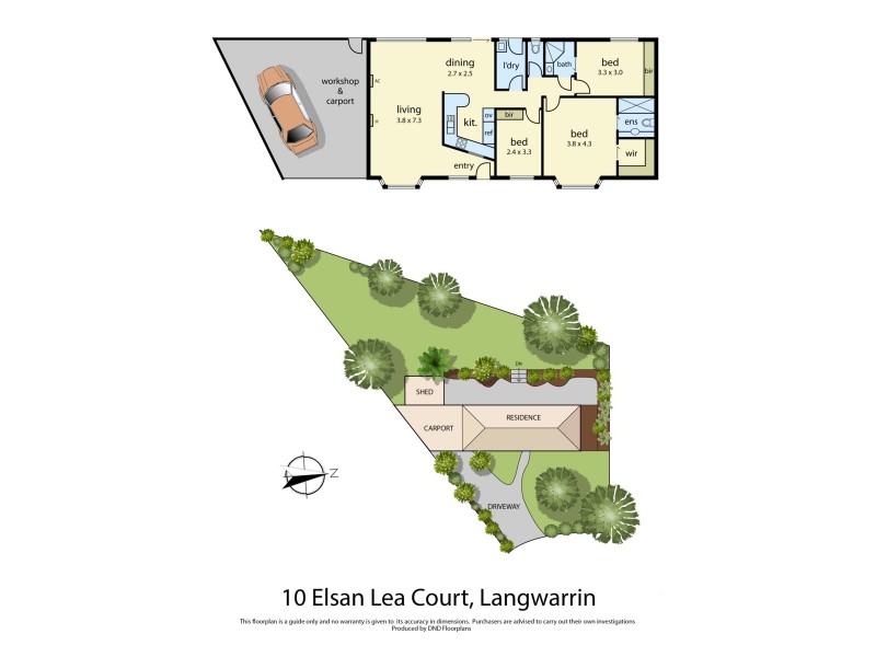 11 Elsan Lea Court, Langwarrin VIC 3910 Floorplan