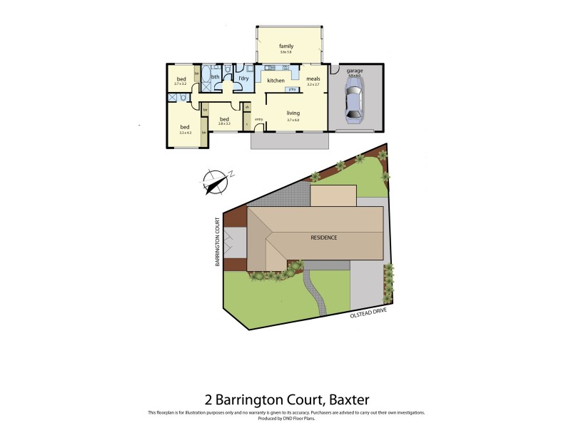 2 Barrington Court, Baxter VIC 3911 Floorplan