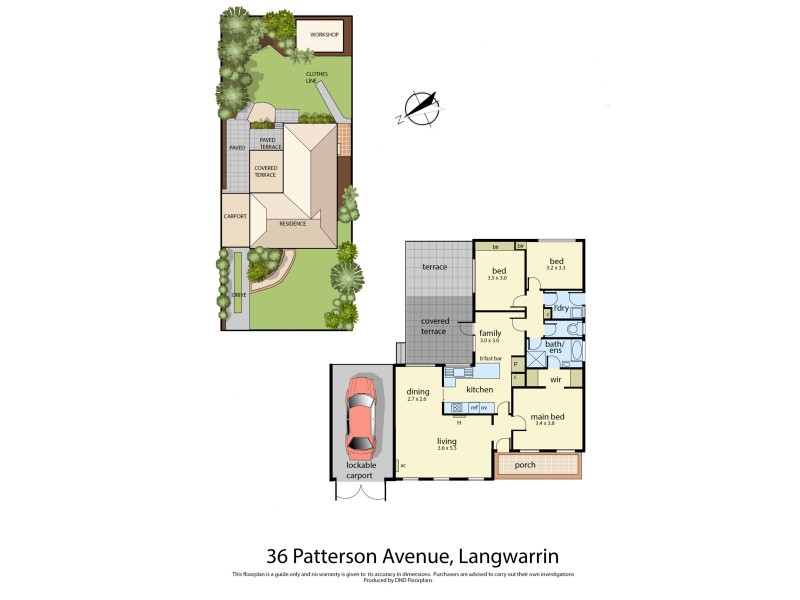 36 Paterson Avenue, Langwarrin VIC 3910 Floorplan