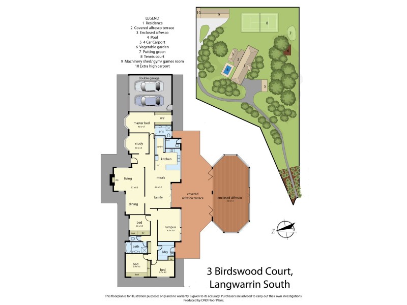 3 Birdswood Court, Langwarrin South VIC 3911 Floorplan