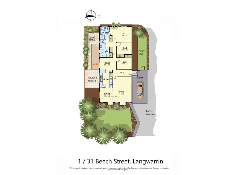 1/31 Beech Street, Langwarrin VIC 3910 Floorplan