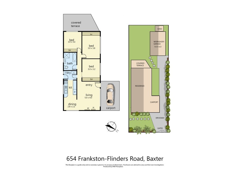 654 Frankston Flinders Road, Baxter VIC 3911 Floorplan