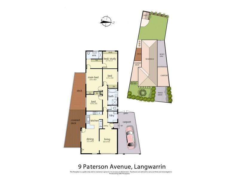 9 Paterson Avenue, Langwarrin VIC 3910 Floorplan