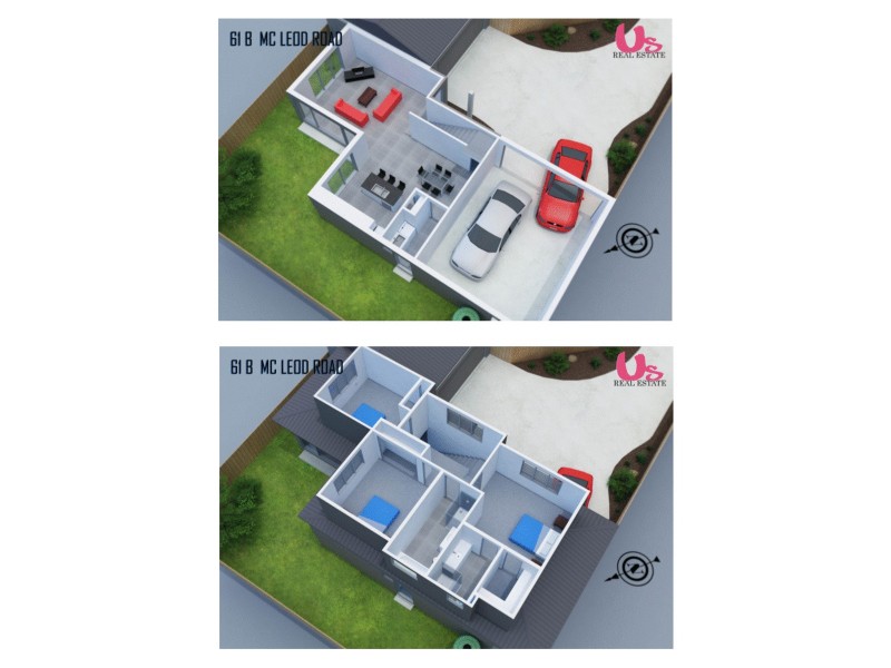 2/61 McLeod Road, Carrum VIC 3197 Floorplan