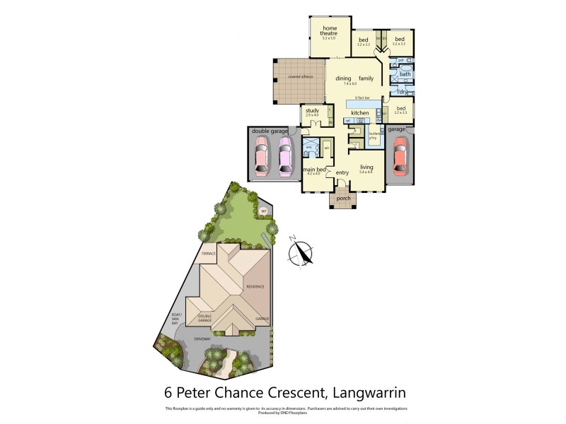 6 Peter Chance Crescent, Langwarrin VIC 3910 Floorplan