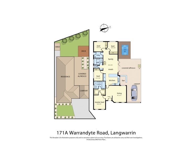 171A Warrandyte Road, Langwarrin VIC 3910 Floorplan