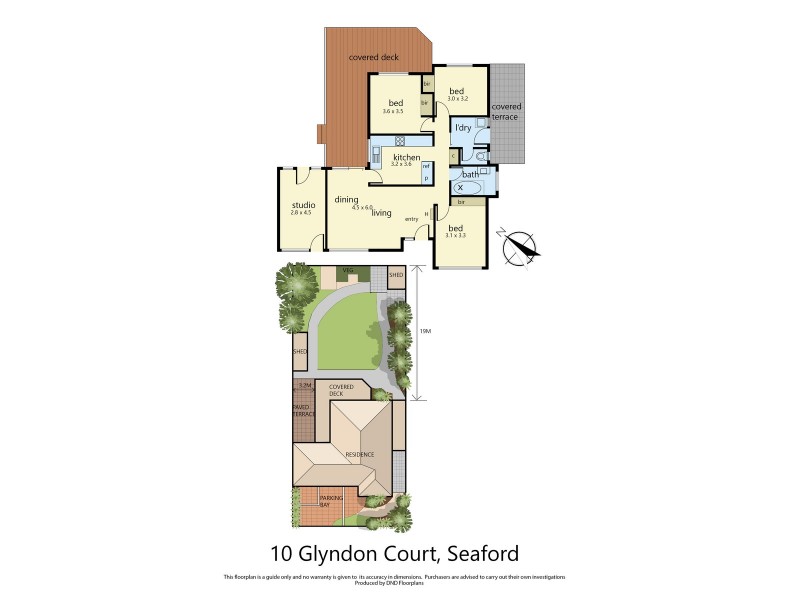 10 Glyndon Crt, Seaford VIC 3198 Floorplan