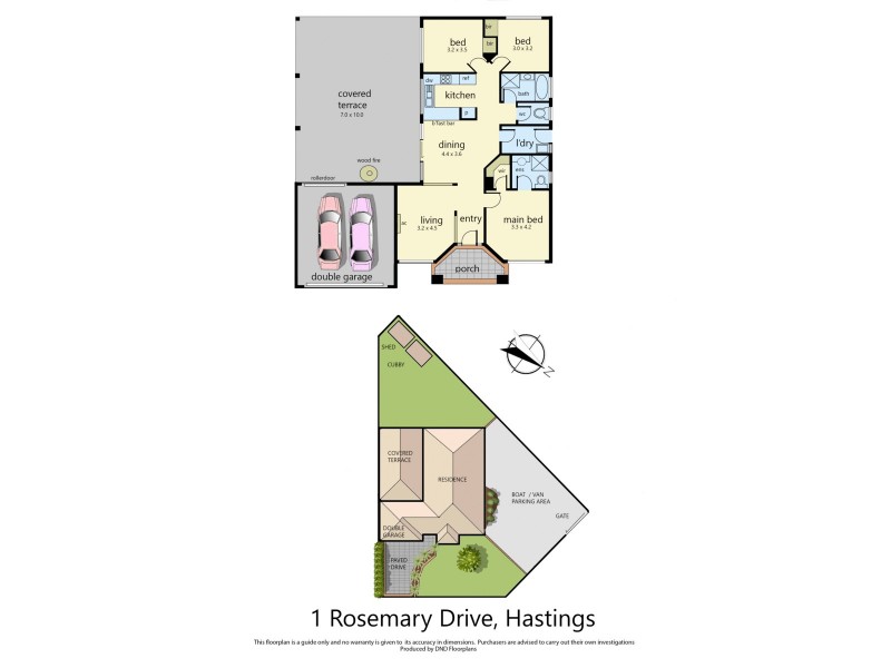 1 Rosemary Drive, Hastings VIC 3915 Floorplan